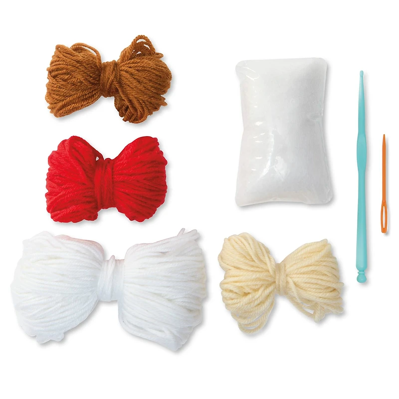 Intermediate Mushrooms Amigurumi Crochet Kit by Loops & Threads®