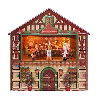 16" Animated & Musical Santa's Workshop Advent Calendar