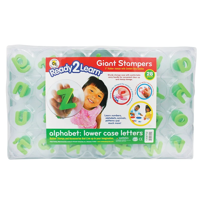 Ready2Learn™ Lowercase Alphabet Letters Giant Stampers, 28ct.