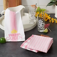 DII® Pink Quaranqueen Dish Towels, 3ct.