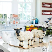 10.5" Sheep Figurine Set