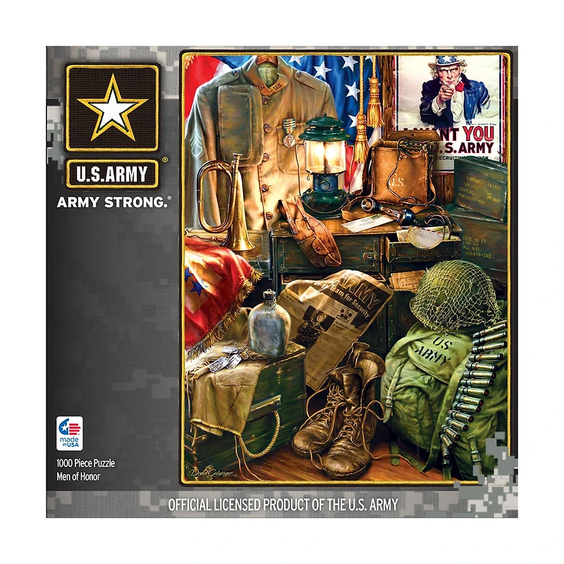 US Army® Hometown Heroes Men of Honor 1,000 Piece Puzzle