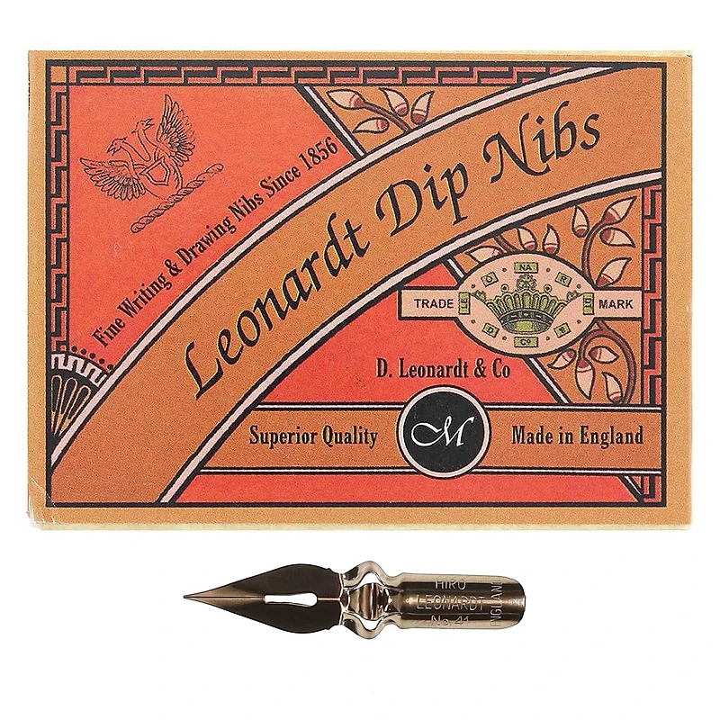 Manuscript Leonardt Copperplate Crown Dip Nibs, 100ct.