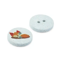 Dritz® 15mm Recycled Cotton Fox Button