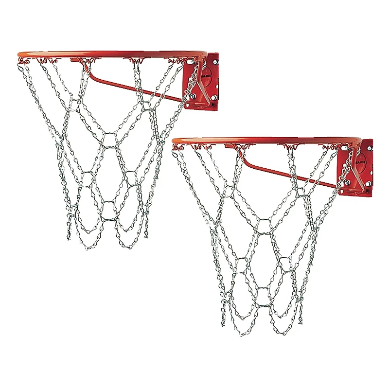 Champion Sports Steel Chain Basketball Net, 2ct.