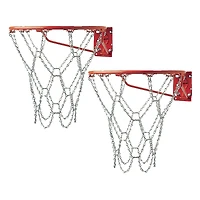 Champion Sports Steel Chain Basketball Net, 2ct.
