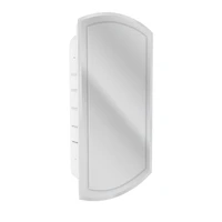 Head West Beveled Arched 16" x 30" Recessed Medicine Cabinet Accent Vanity Mirror