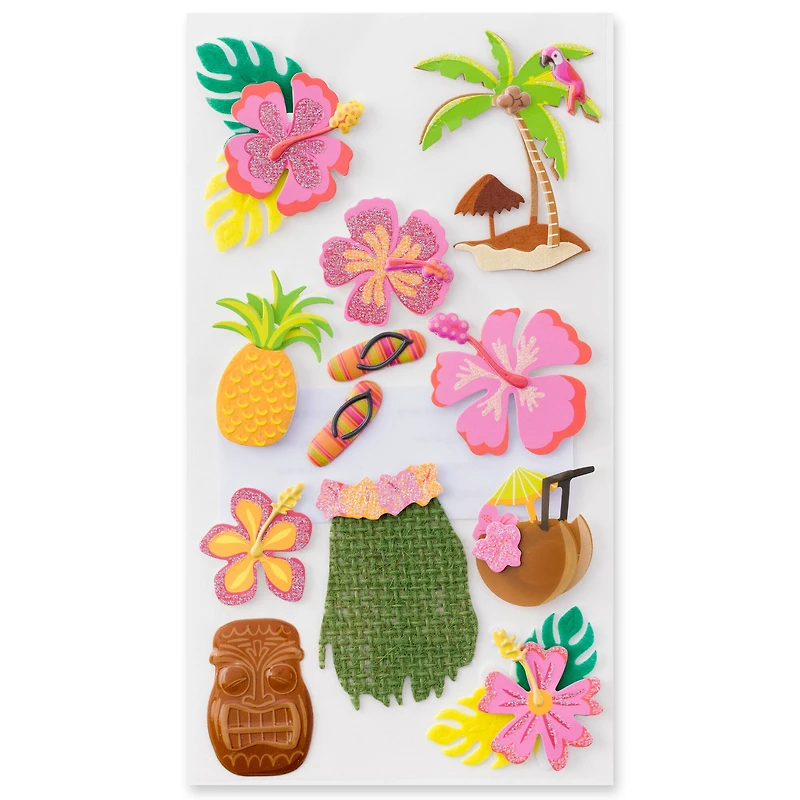 Hawaiian Vacation Dimensional Stickers by Recollections™