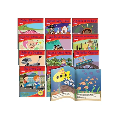 Junior Learning® Letters & Sounds Phase 6 Set 1 Fiction Decodable Readers