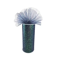 6" x 8yd. Iridescent Chunky Glitter Tulle by Celebrate It™