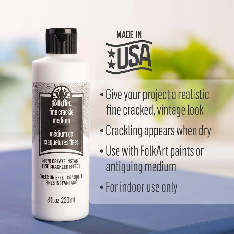 FolkArt® Fine Crackle Medium