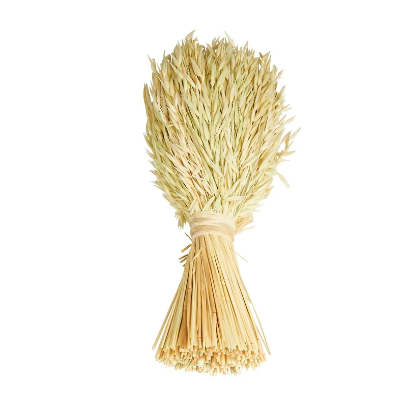 Beige Dried Wheat Stalk Bundle