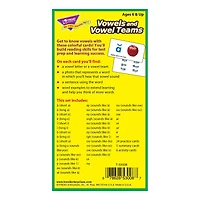 Trend Enterprises® Vowels and Vowel Teams Skill Drill Flash Cards