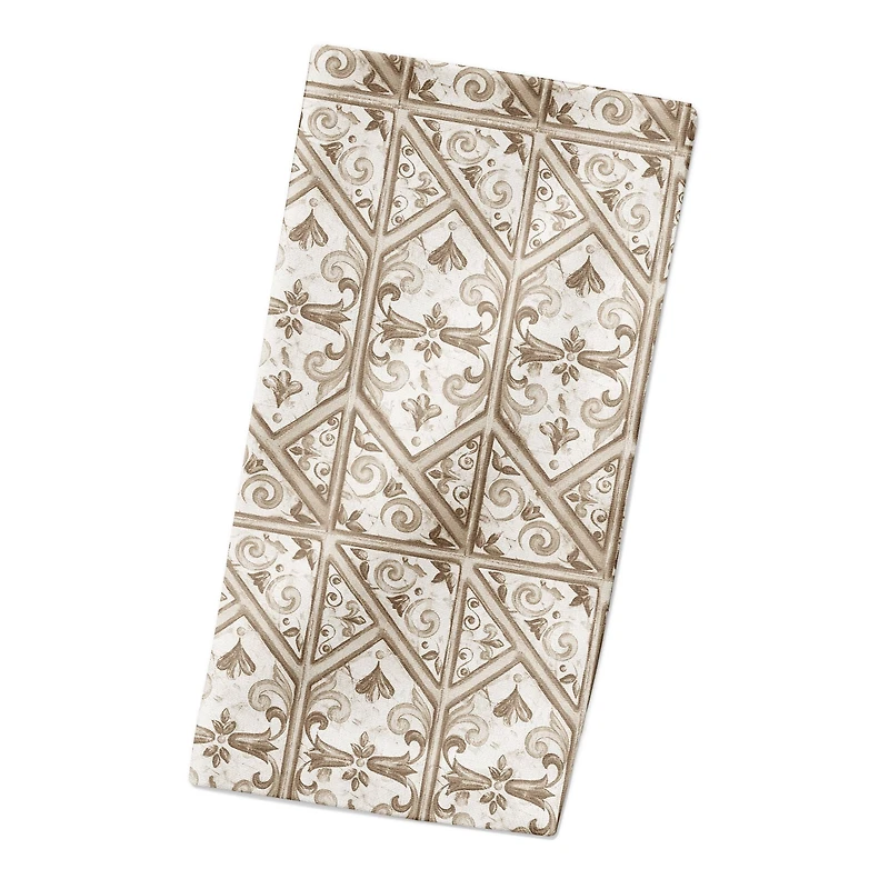 Regal Cream Pattern Cotton Twill Napkin