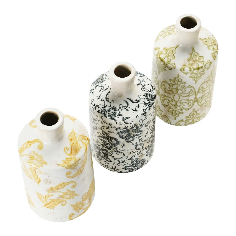 Hello Honey® 8" Terra Cotta Vase Set
