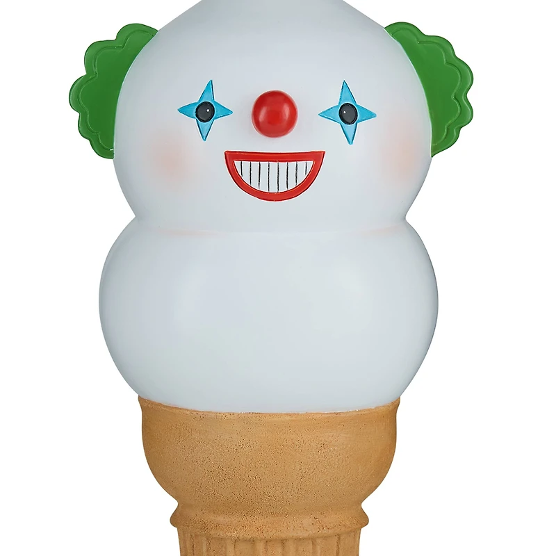 14" Creepy Clown i-Scream Cone Tabletop Figurine