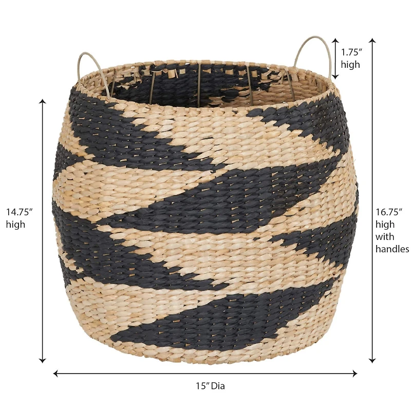 Household Essentials Large Woven Basket