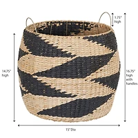 Household Essentials Large Woven Basket