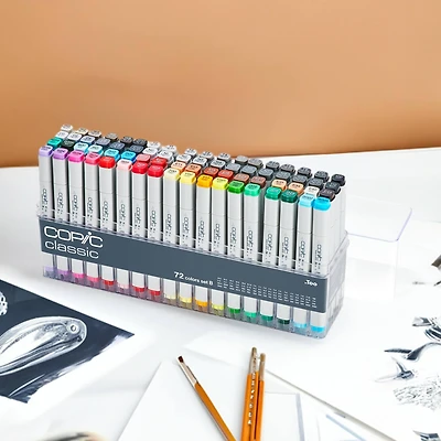 Copic® Classic 72-Color Marker Set B