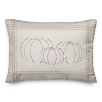 Turkey Pumpkin Pie And Football Throw Pillow
