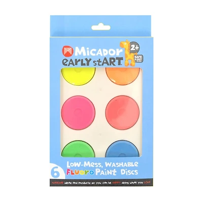 Micador Early stART Low-Mess Washable Paint Disc Set