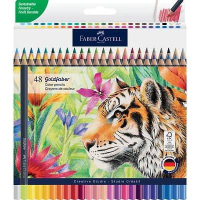 Faber-Castell® Goldfaber 48-Piece Color Pencils