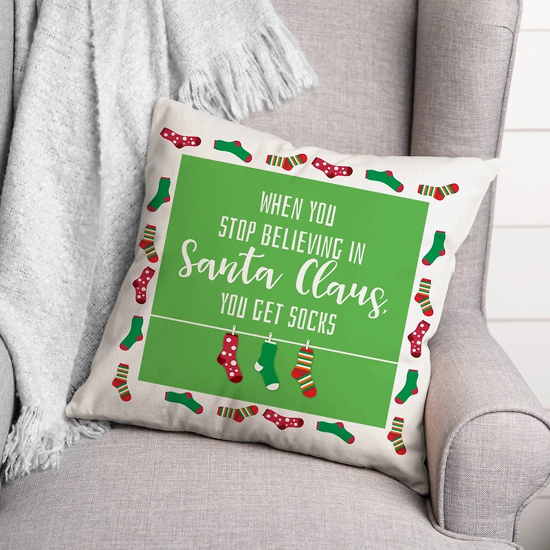 When You Stop Believing 18x18 Throw Pillow