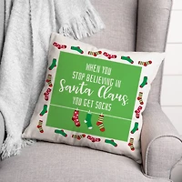 When You Stop Believing 18x18 Throw Pillow