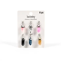 Mixed Faux Crystal Dagger Charm Set by Bead Landing™