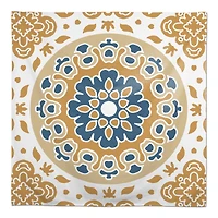 Blue and Yellow Mandala 58" x 58" Tablecloth