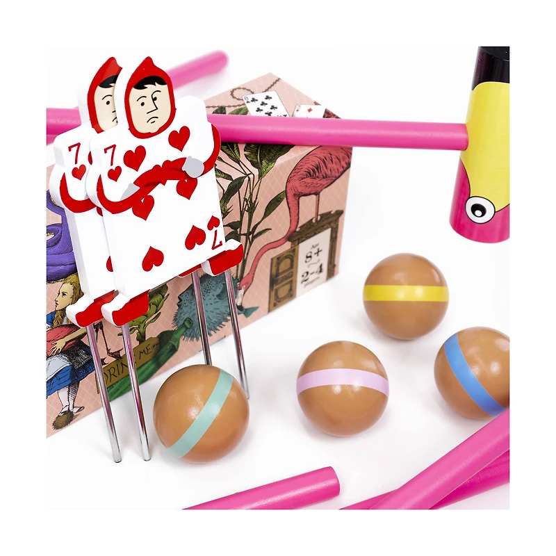 Wonderland Games - The Queen of Heart's Croquet Set