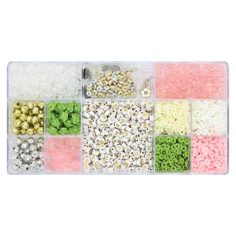 Botanicals & Alphabet Bead Kit by Creatology™