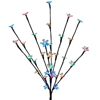 2.5ft. Cherry Blossom LED Lit Artificial Tree Branches, 3ct. 