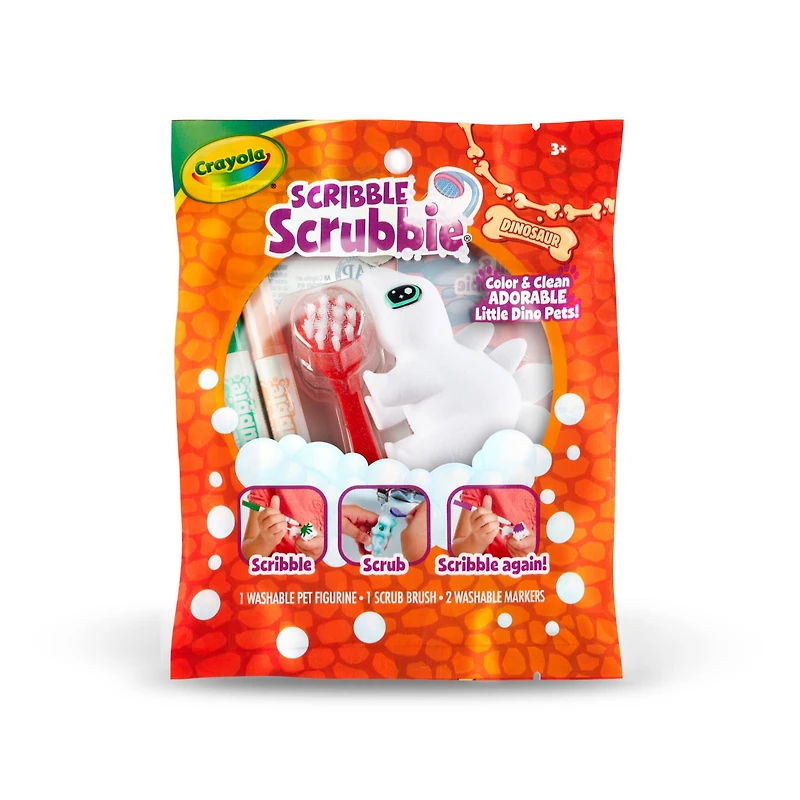 Assorted Crayola® Scribble Scrubbie Dinosaur Kit