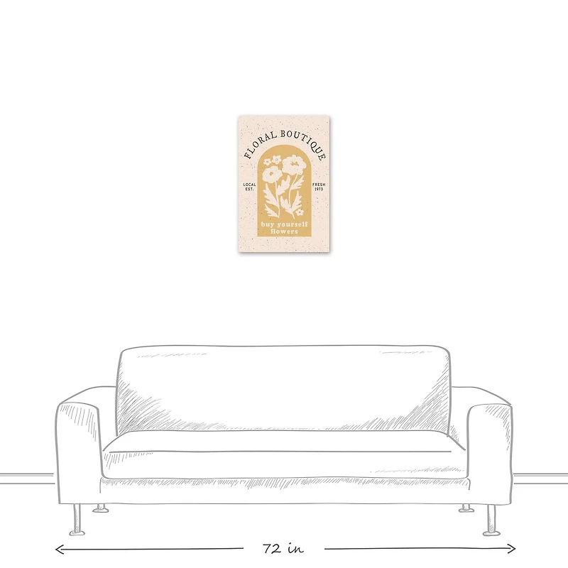 Floral Boutique 16" x 24" Canvas Wall Art