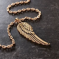 Gold Metal Wing Pendant by Bead Landing™
