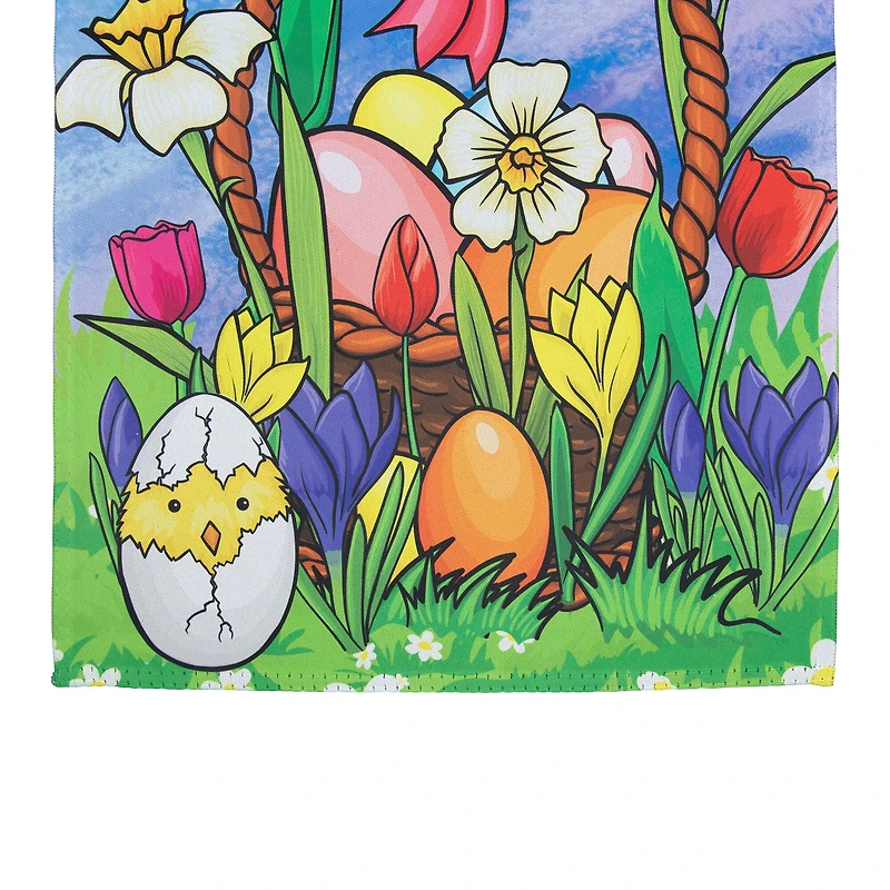 40" x 28" Welcome Easter Basket Outdoor House Flag 28" x 40"