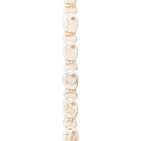 12 Pack: White Howlite Fish Beads by Bead Landing™, 20mm