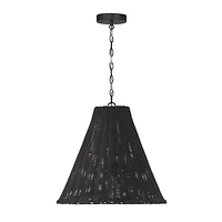 Hello Honey® Rattan Taper Pendant Light