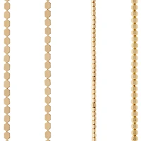 Matte Gold Hematite Mix Beads by Bead Landing™