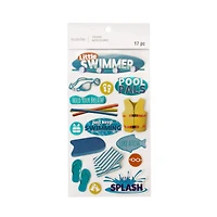 Beginner Swimming Dimensional Stickers by Recollections™
