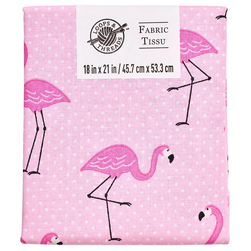 Flamingo Fabric By Loops & Threads®