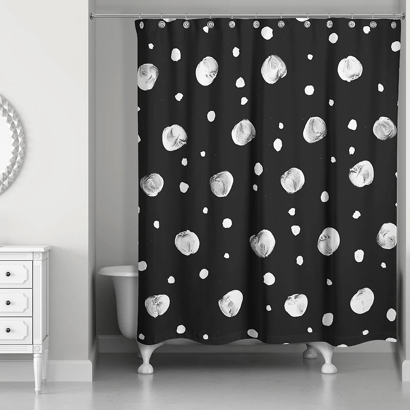 Cute Dots Shower Curtain