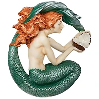 Design Toscano Misty Mae Siren of the Sea Mermaid Wall Sculpture
