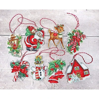 Letistitch Christmas Toys Kit Counted Cross Stitch Kit