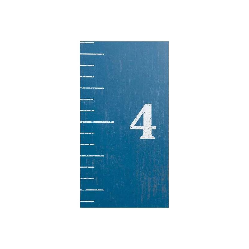 Hello Honey® 66'' Blue Growth Chart Ruler Wall Décor