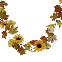 6ft. Sunflower & Pumpkin Garland by Ashland®