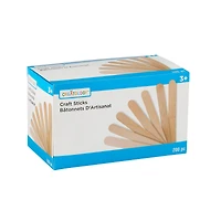 10 Packs: 200 ct. (2,000 total) 6" Wood Craft Sticks by Creatology™