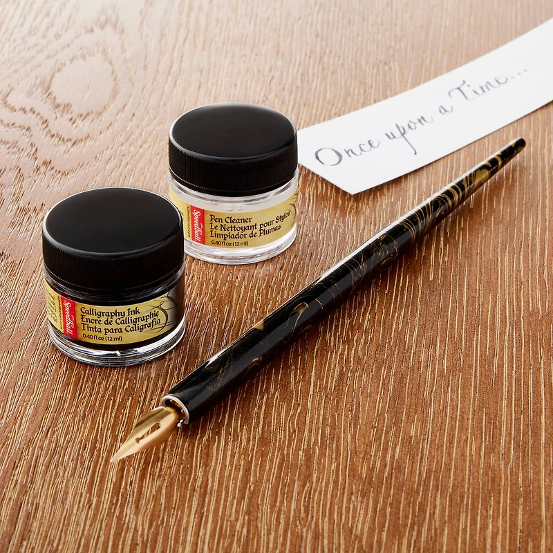 Speedball® Signature Series™ Calligraphy Pen & Ink Set