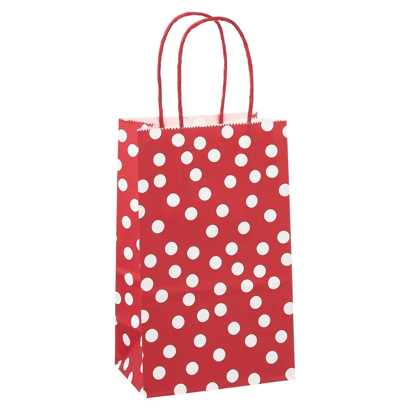 Small Red & White Dots Bags Value Pack by Celebrate It™